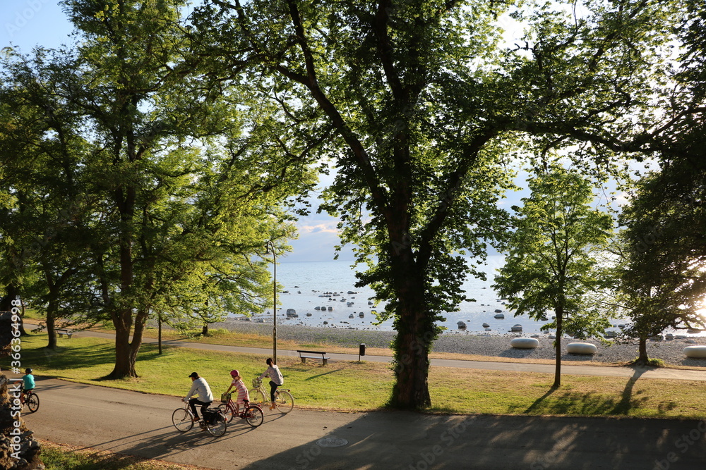 Naklejka premium Visby at Gotland, Baltic Sea Sweden