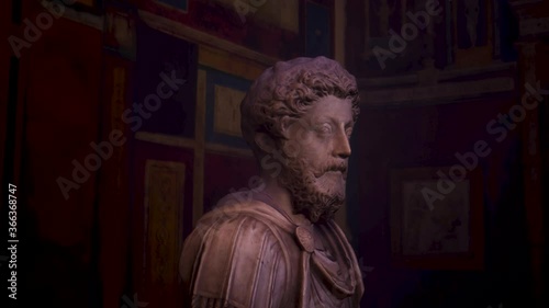 3D scan of Marcus Aurelius, Roman Emperor photo