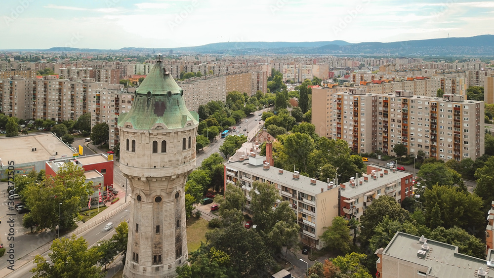 Hungary - District 4 - Old water tower