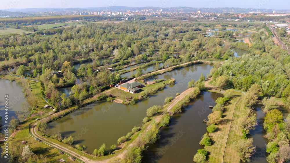 Wild nature near Zalaegerszeg city