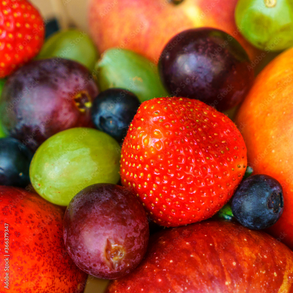 Close-up view of large collection fresh fruits useful for health. Harvesting concept. Fresh background. Close-up view of large collection fresh fruits useful for health. Harvesting concept. Fresh background.