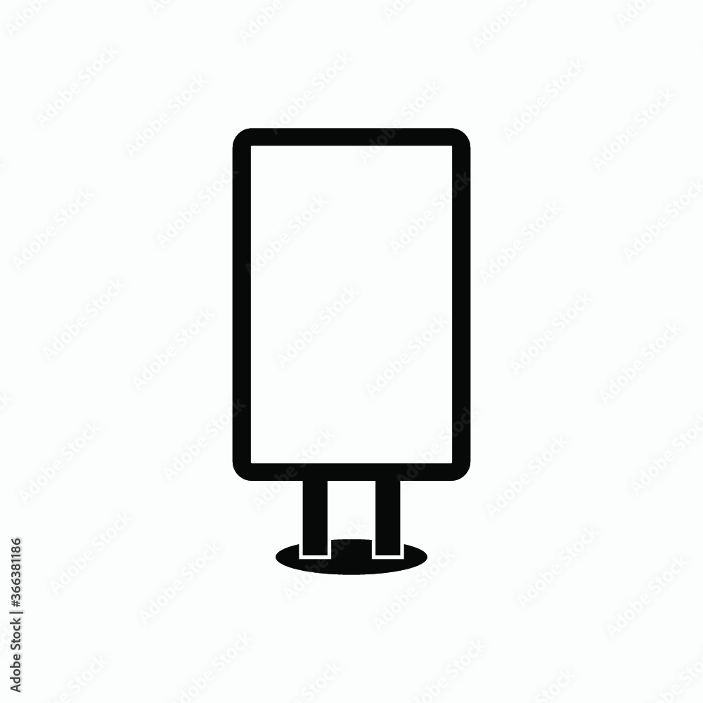 billboard icon vector billboard icon vector