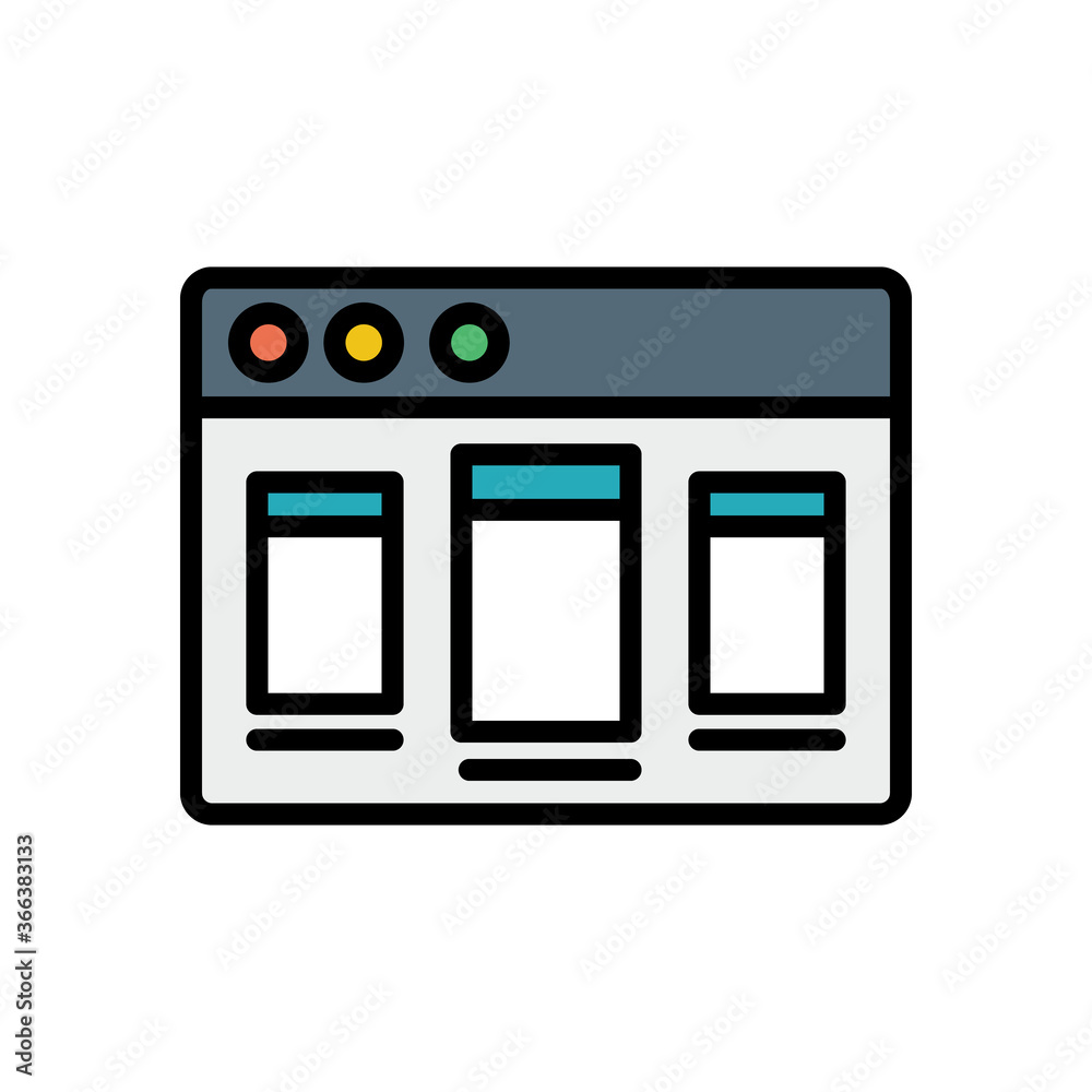 Browser, web site, interface icon. Simple color with outline vector elements of internet explorer icons for ui and ux, website or mobile application Browser, web site, interface icon. Simple color with outline vector elements of internet explorer icons for ui and ux, website or mobile application