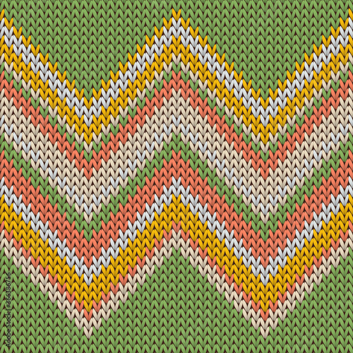 Macro zig zal lines christmas knit geometric 