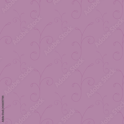 Sseamless pattern with ornaments in pink for fabric, paper, scrapbooking, wrapping