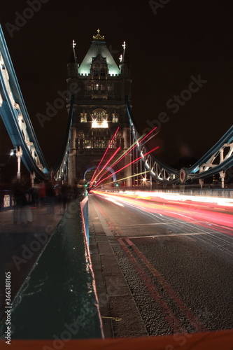 London Bridge night lights