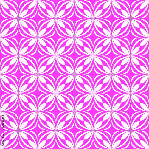 Circle geometric seamless repeat pattern background