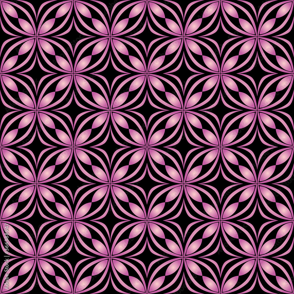 Circle geometric seamless repeat pattern background Circle geometric seamless repeat pattern background