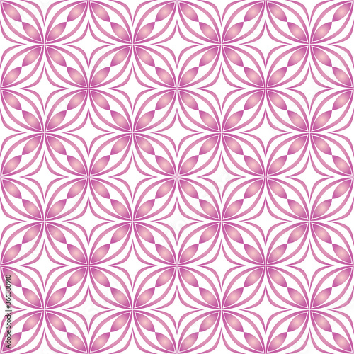 Circle geometric seamless repeat pattern background