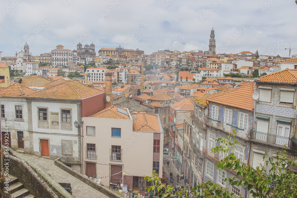 view of the old town of Portugal