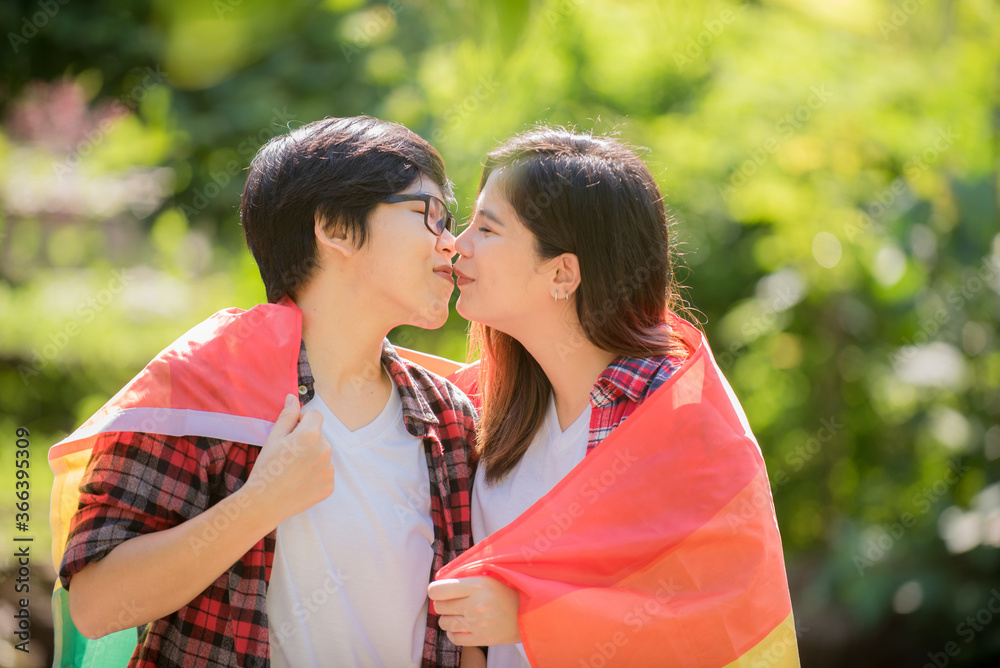Obraz premium portrait of lesbian
