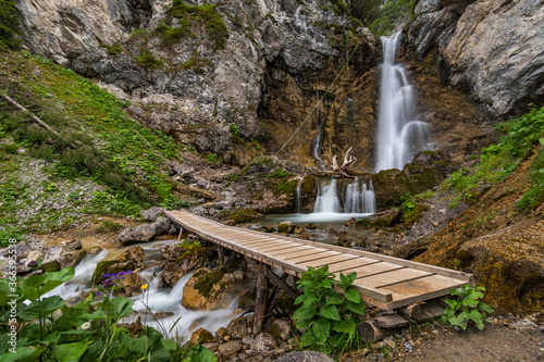 Fantastic hike in the Lechquellen Mountains in Vorarlberg Austria photo