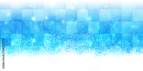 クリスマス　雪　冬　背景
