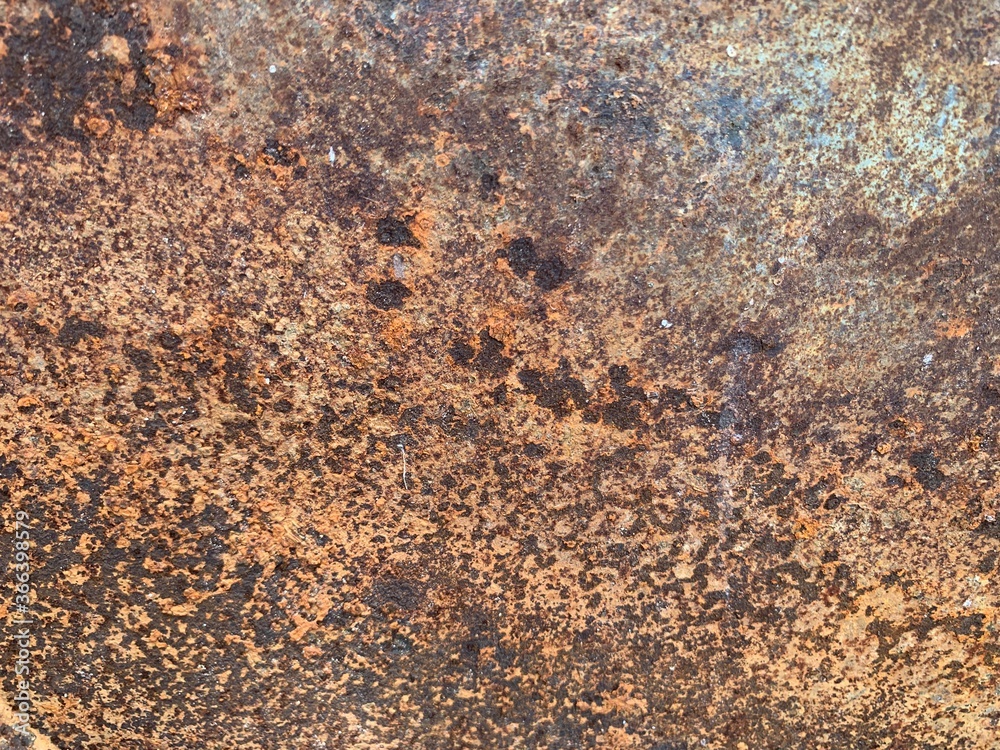 rusted steel texture as abstract background