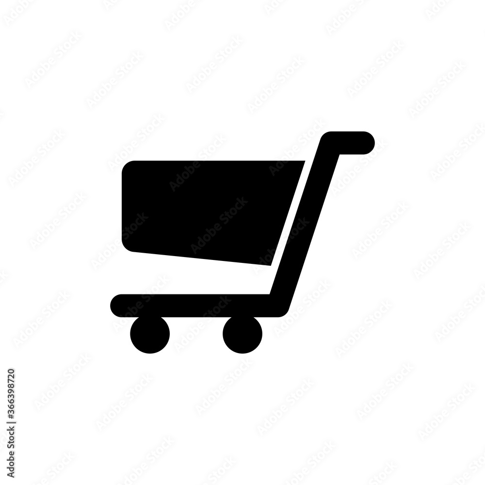 Shopping cart icon vector design templates
