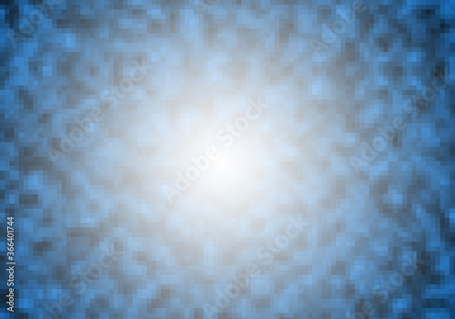 abstract bright white light on blue background
