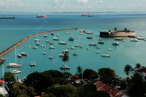 sao marcelo fort in baia de todos os santos photo