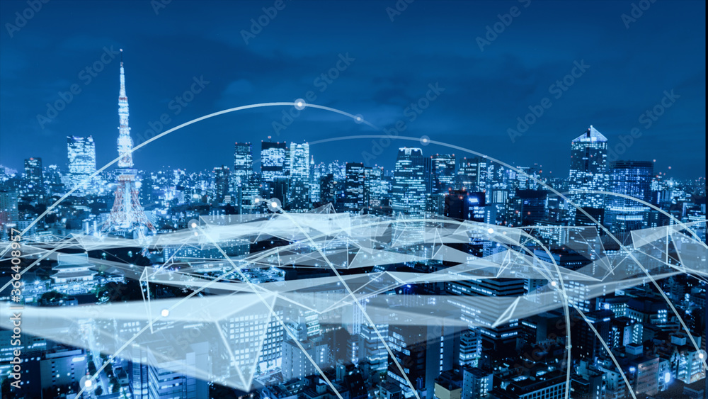 デジタル営業　IoTによる大都市のデジタル化
