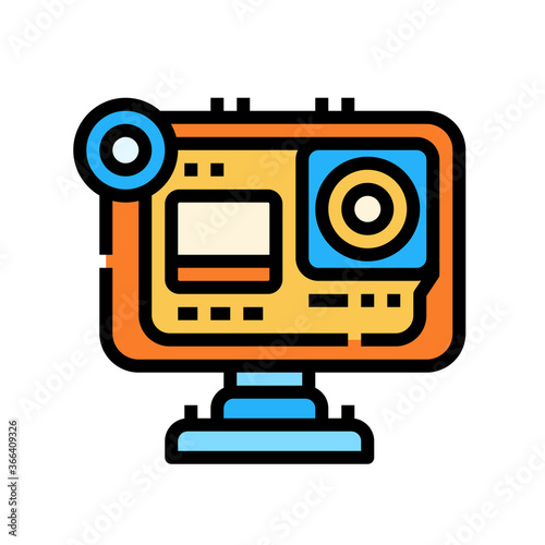 Action camera  gadget  photography  devices  camera icon