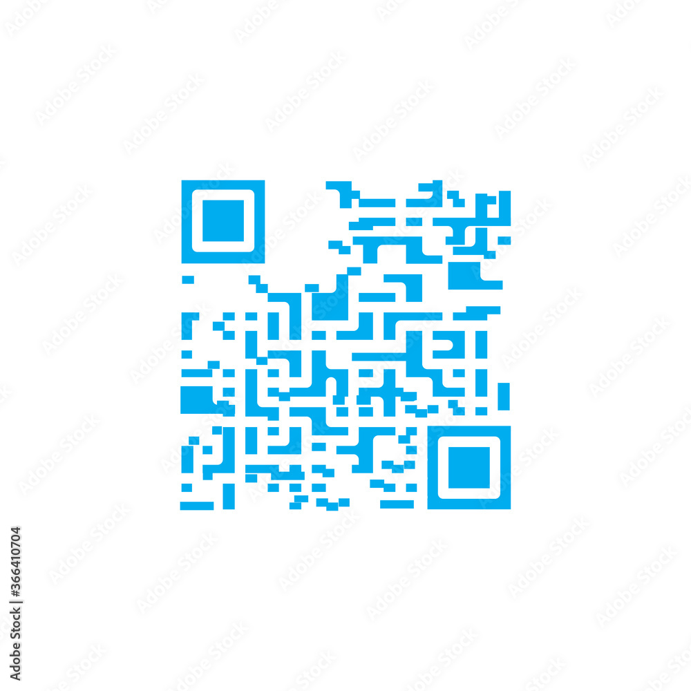 Barcode icon vector