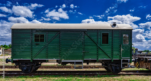 Old railrod wagon