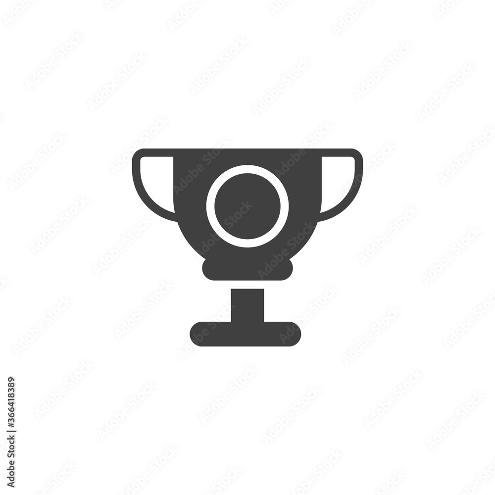 Trophy cup, award vector icon. filled flat sign for mobile concept and web design. Winner, champion cup glyph icon. Symbol, logo illustration. Vector graphics Trophy cup, award vector icon. filled flat sign for mobile concept and web design. Winner, champion cup glyph icon. Symbol, logo illustration. Vector graphics
