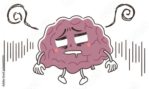 脳 頭脳 脳科学のキャラクター