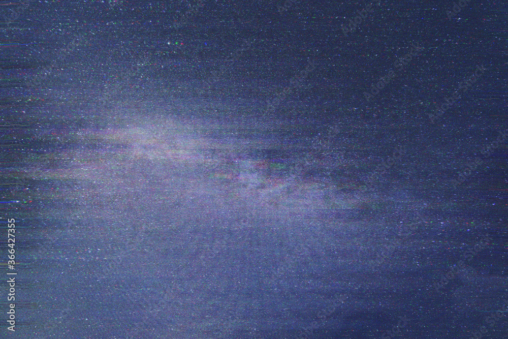 Obraz premium blue glitch crack grunge texture background