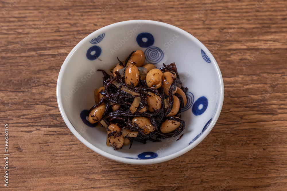 Fototapeta premium 煮豆 日本のおかず Boiled soybean Japanese side dish