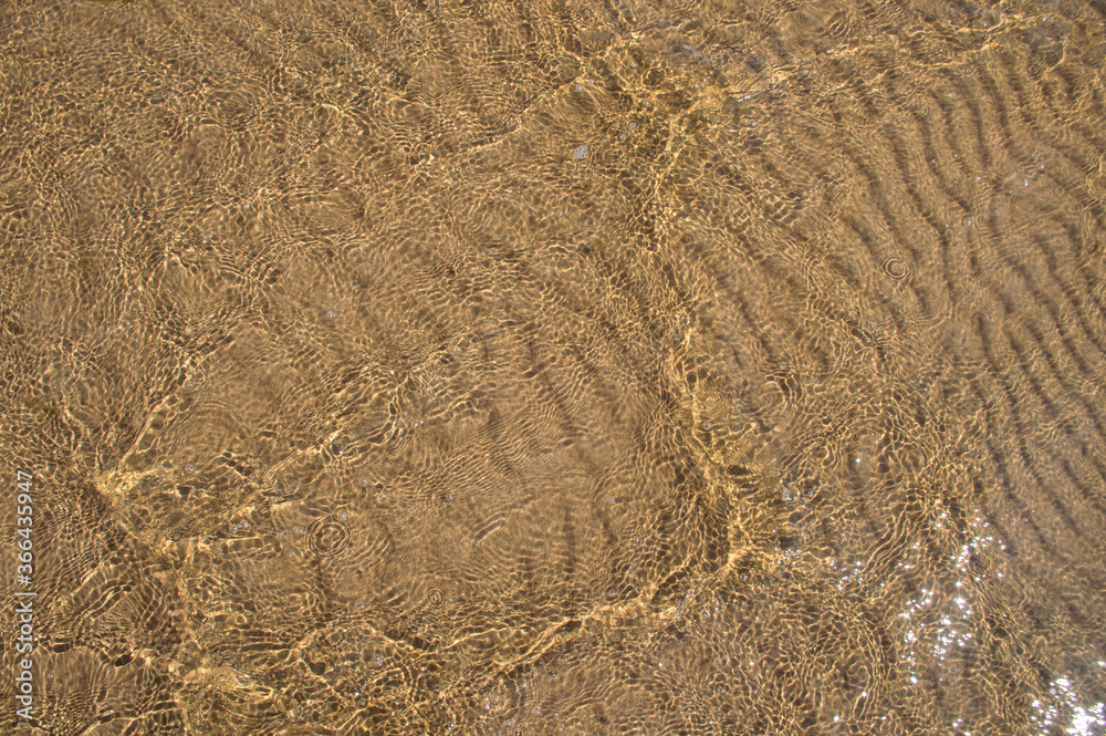 sand waves pattern under the water sand waves pattern under the water