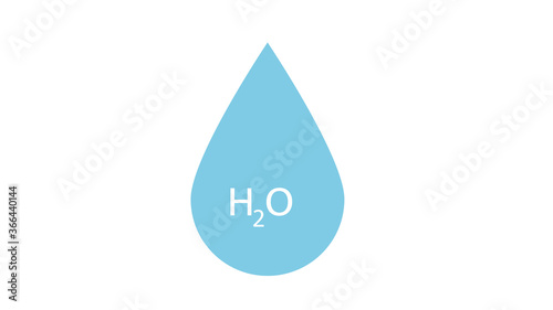 Water drop logo icon design template elements