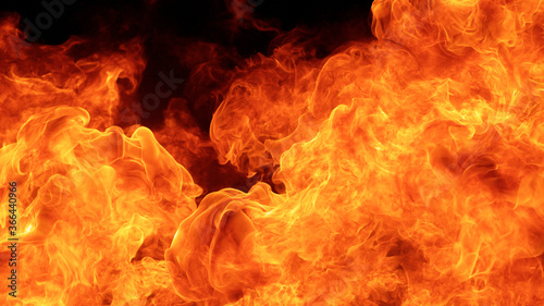 Fotografiet angry firestorm texture background in full HD ratio
