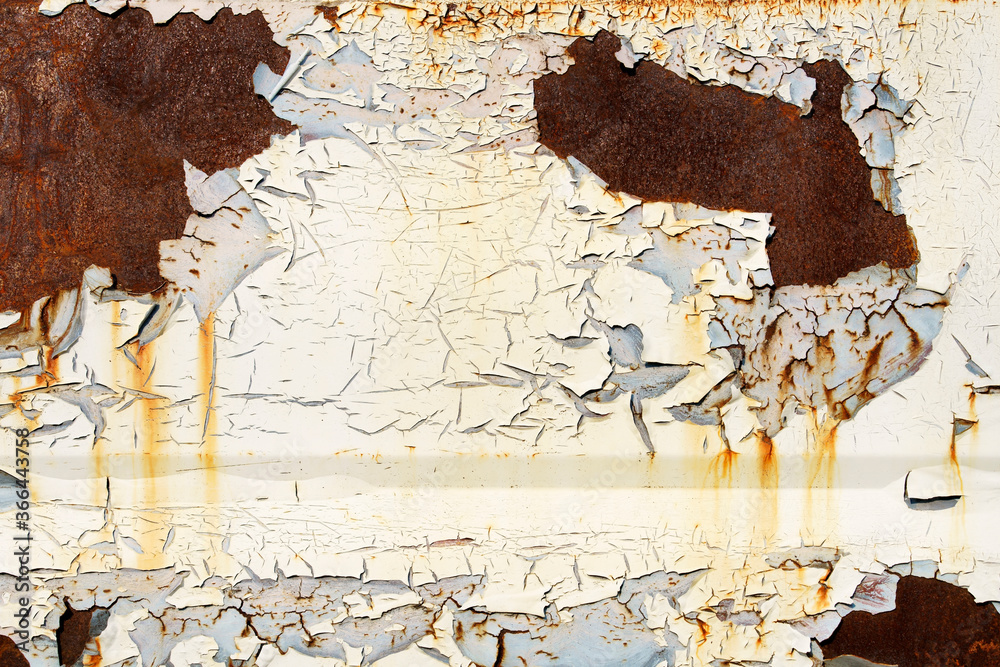 Fototapeta premium rusty galvanized sheet textured