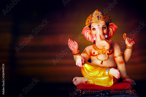 Fotografie Lord ganesha, Indian festival , Happy Ganesh Chaturthi