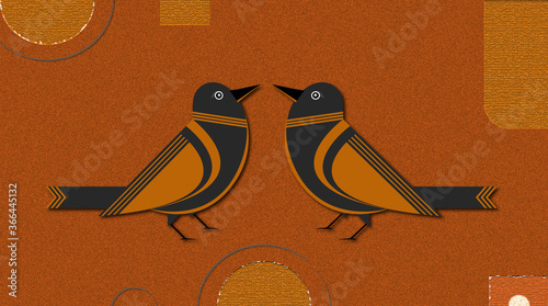 Geometric Bird | Tanvir Alam Hira (ID: 366445132)