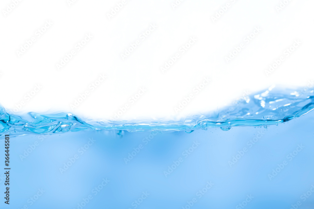 Water droplets moving in waves Water droplets moving in waves