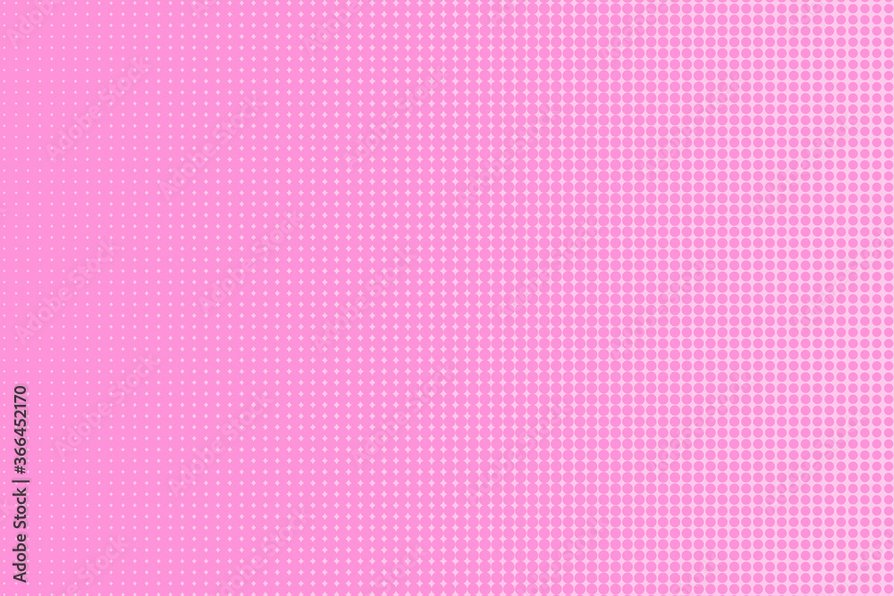 Pop art colorful comics book magazine cover. Polka dots pink background. Cartoon funny retro pattern. Vector halftone illustration. 90-s style. Template design for poster, card, flyer. Pop art colorful comics book magazine cover. Polka dots pink background. Cartoon funny retro pattern. Vector halftone illustration. 90-s style. Template design for poster, card, flyer.