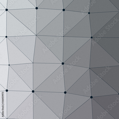 Zinc color Abstract color Low-Polygones Generative Art background illustration