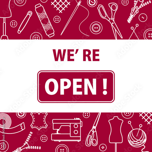 Open Sewing atelier Tailor Workshop Dressmaking