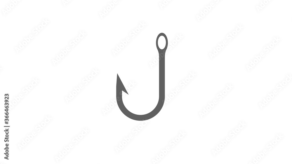 Fishing hook icon Fishing hook icon
