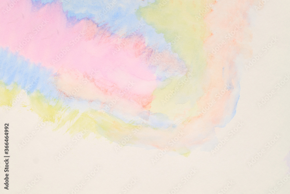 Abstract design watercolor picture painting illustration background 