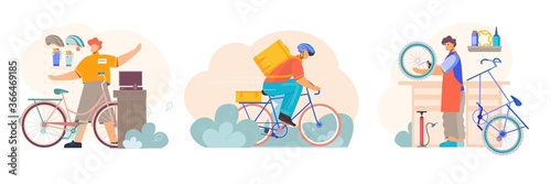 Bicycle Flat Compositions 
