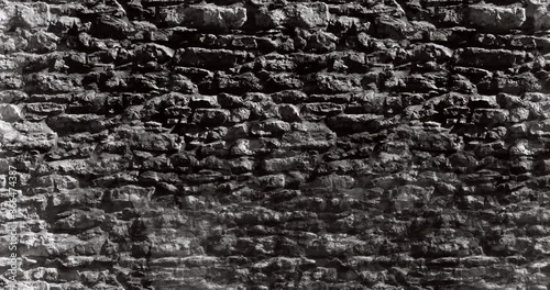 Grunge stone wall texture abstract background animation loop