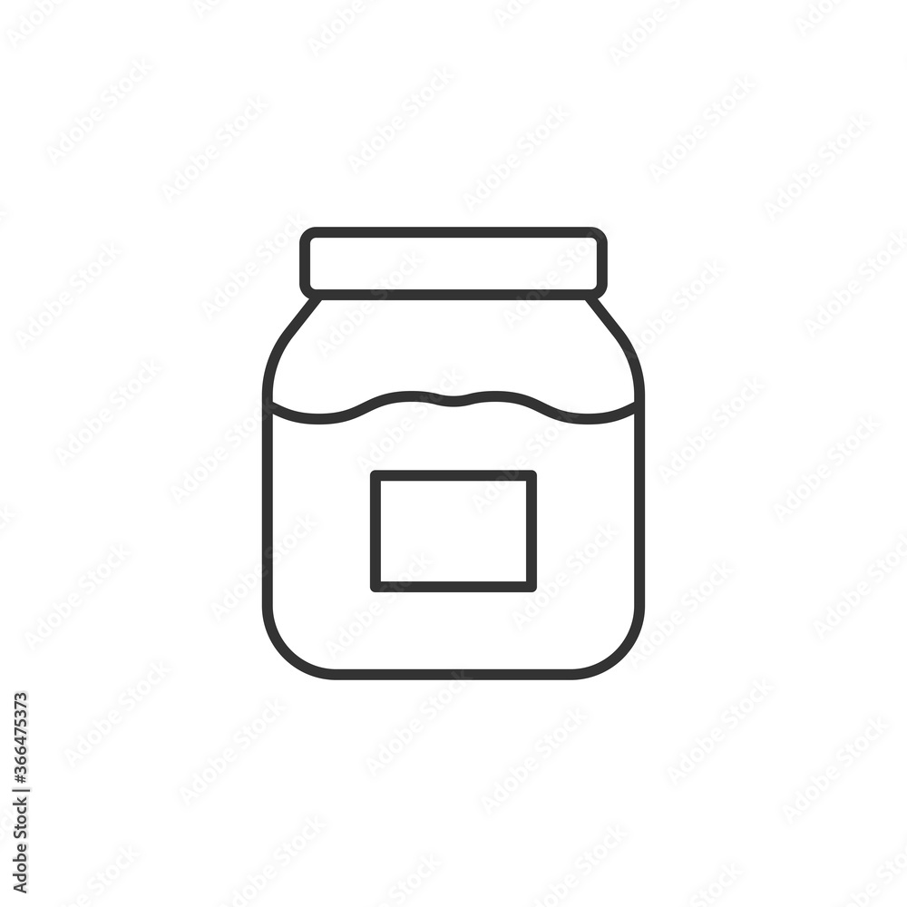 Jar icon. Vector Illustration Jar icon. Vector Illustration