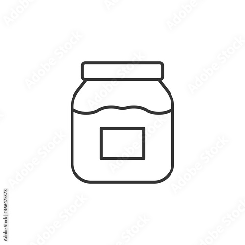 Jar icon. Vector Illustration