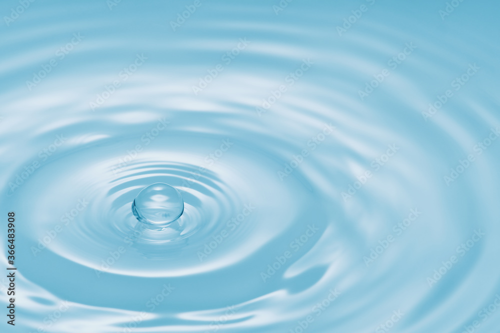 Water Drop - Pure clear and transparent of water and ripple in bright background. Creative modern concept, for graphic design, website, poster, placard and wallpaper. Water Drop - Pure clear and transparent of water and ripple in bright background. Creative modern concept, for graphic design, website, poster, placard and wallpaper.