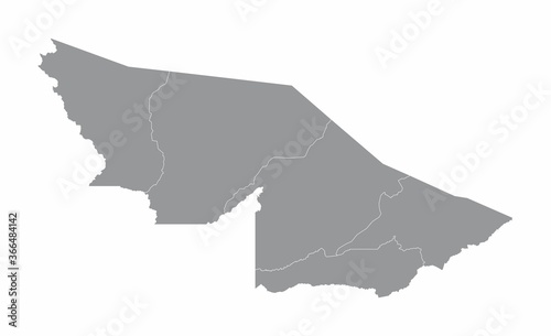 Acre State regions map