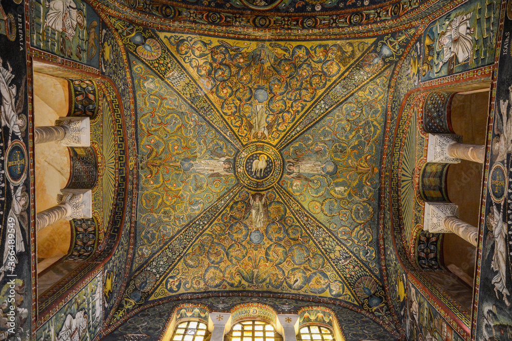 Basilica of San Vitale in Ravenna, Italy
