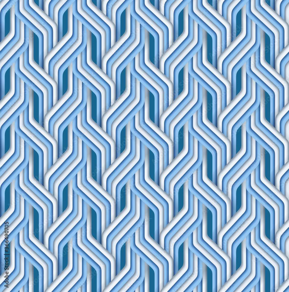 Vector paper cut geometric modern background