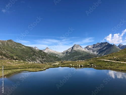 mountain lake reflection © Ulrich